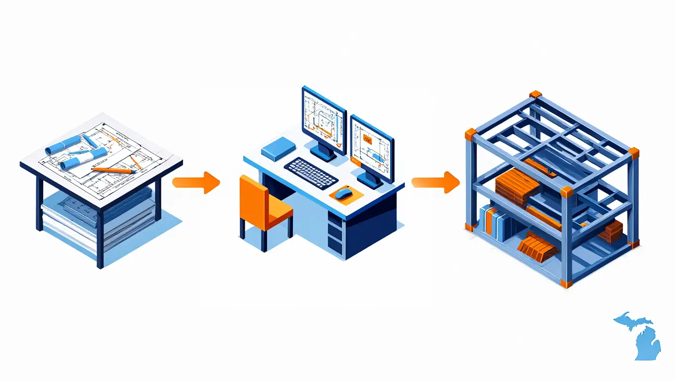 Shop Drawing Services Michigan | Designing Drafting