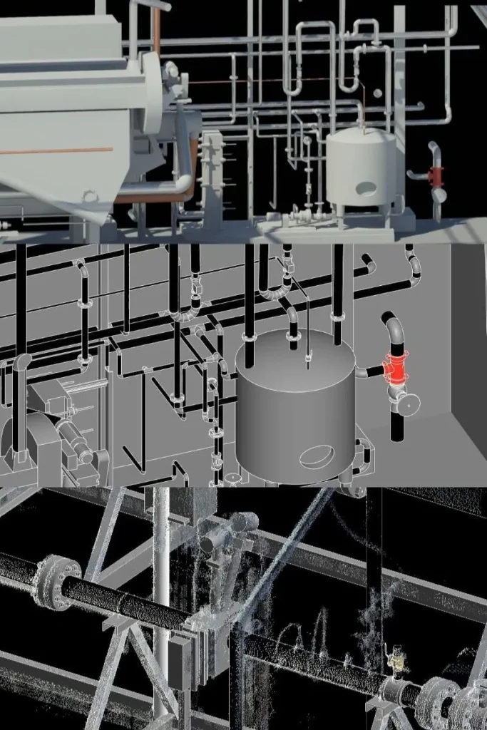 Industrial Plant Scan to BIM